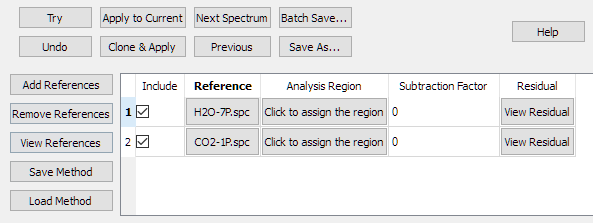 References added for the auto-subtract