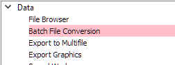 Batch File Conversion Tool